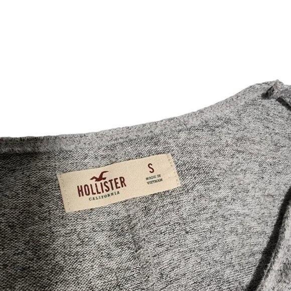 Hollister Women's Small Mini Dress Scoop Neck Gray - Picture 8 of 9